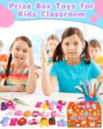A collection of 30 individually packaged Kidific Valentine's squishy toys, including hearts, bears, peaches, and flowers.